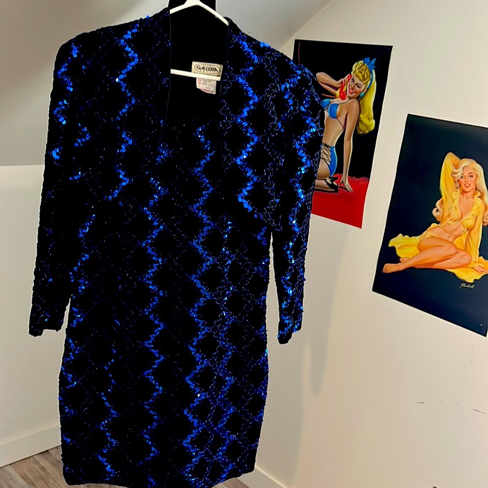 VINTAGE: Dress and crop jacket